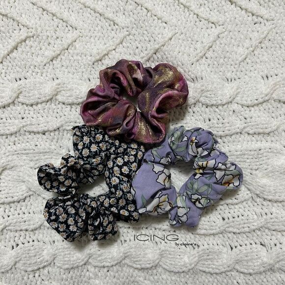 Icing Accessories - 3 Piece Scrunchie Bundle